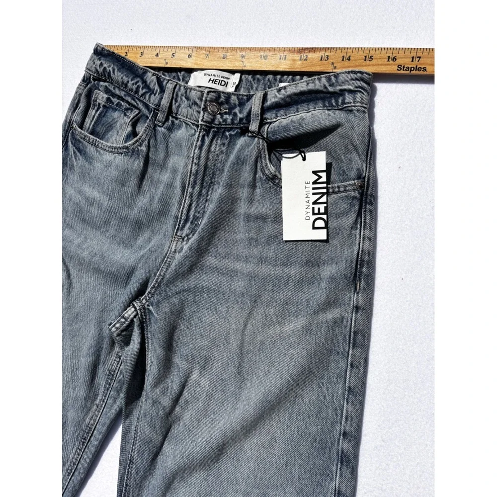 Dynamite Denim Heidi High Rise Wide Leg Jeans Silverthorne Blue Size 10 30R NWT